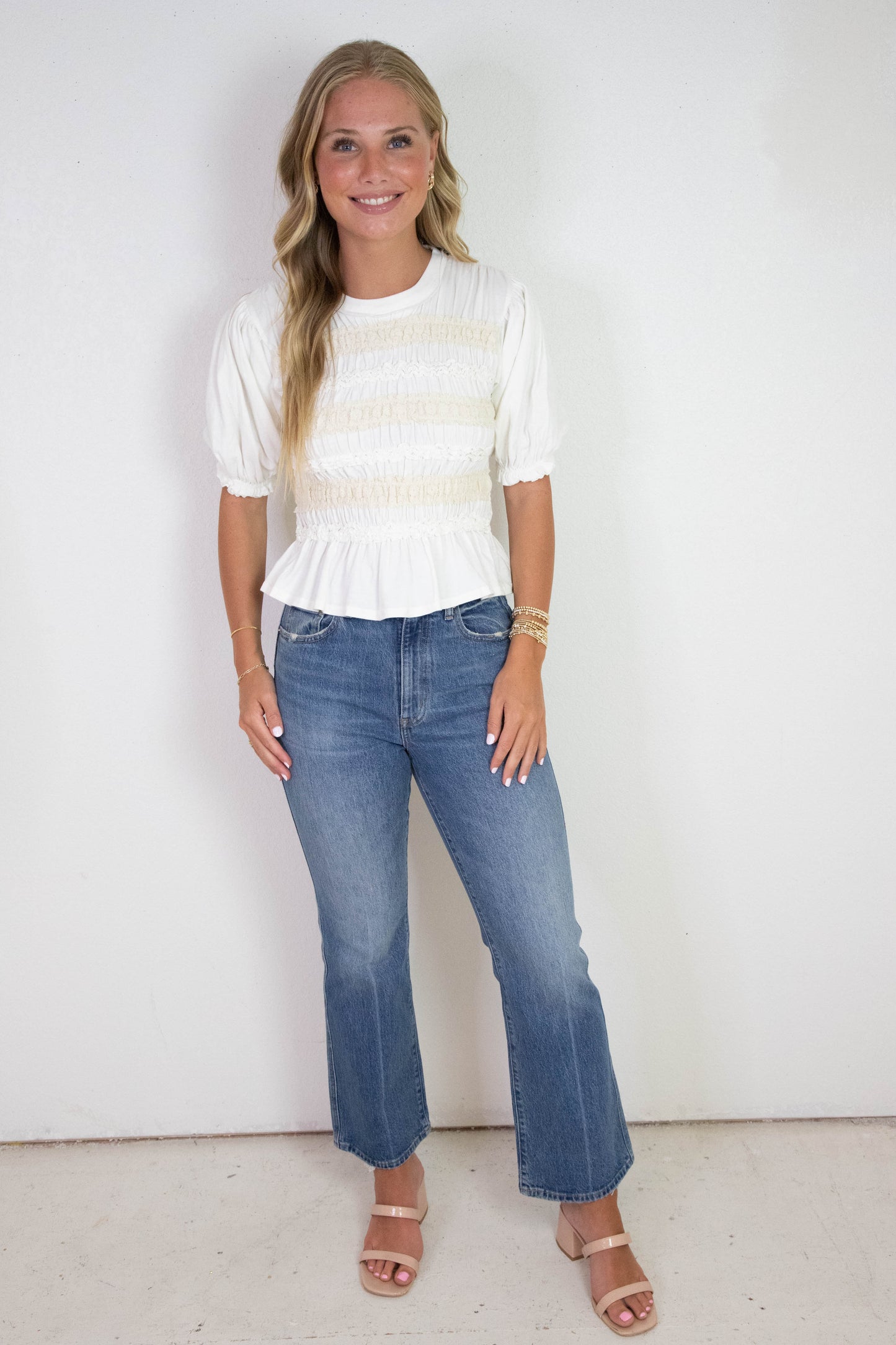 Soho Ankle Flare Jean, Crush Hour | Daze