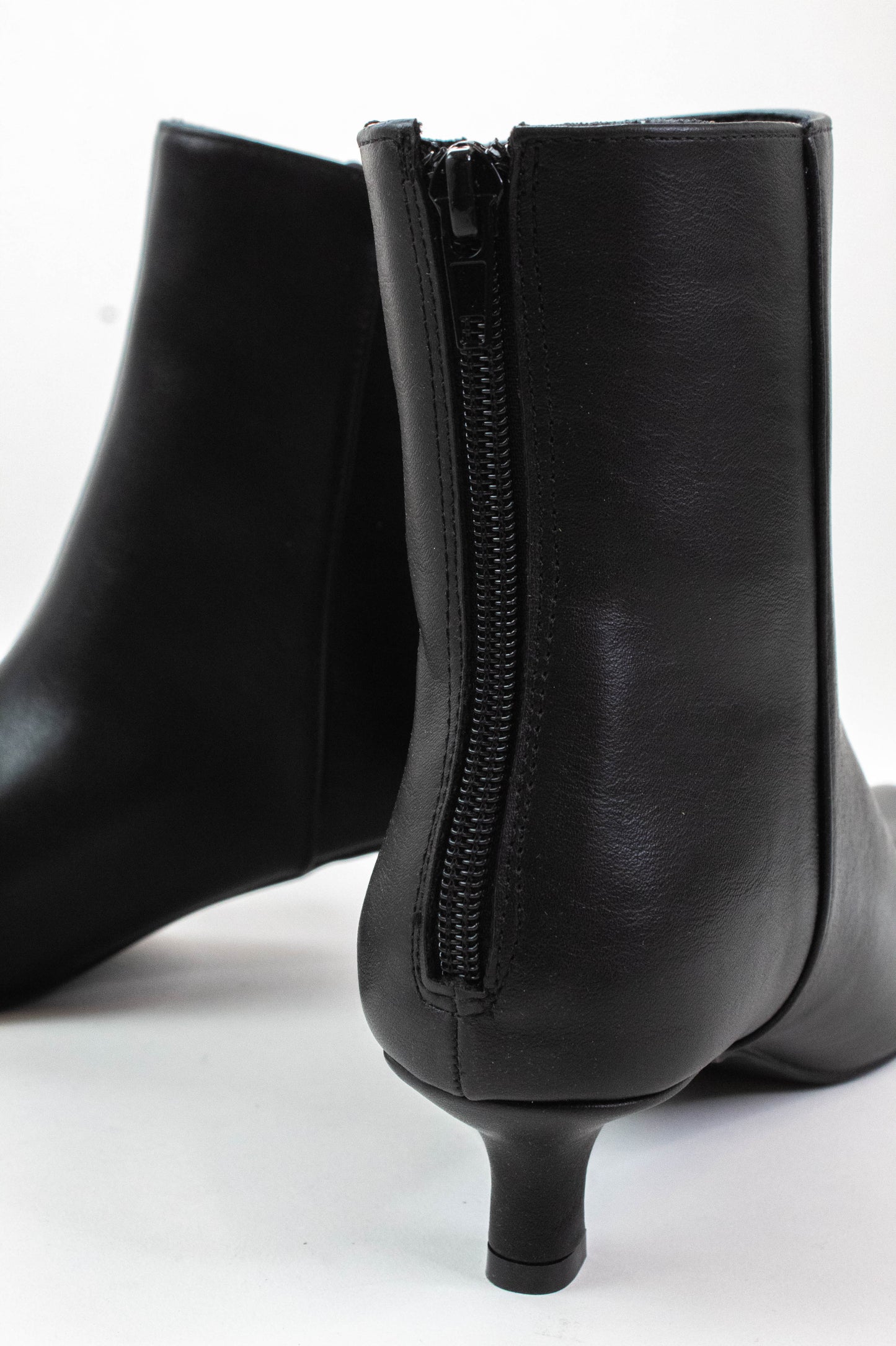 Genesis Kitten Heel Bootie, Black | Beach By Matisse