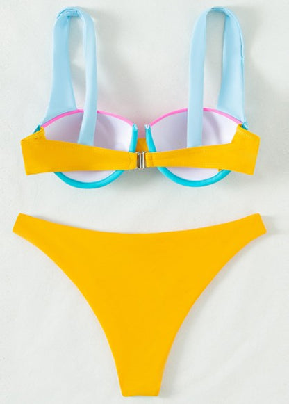  Banana Haven Bikini Bottom, Blue Multi