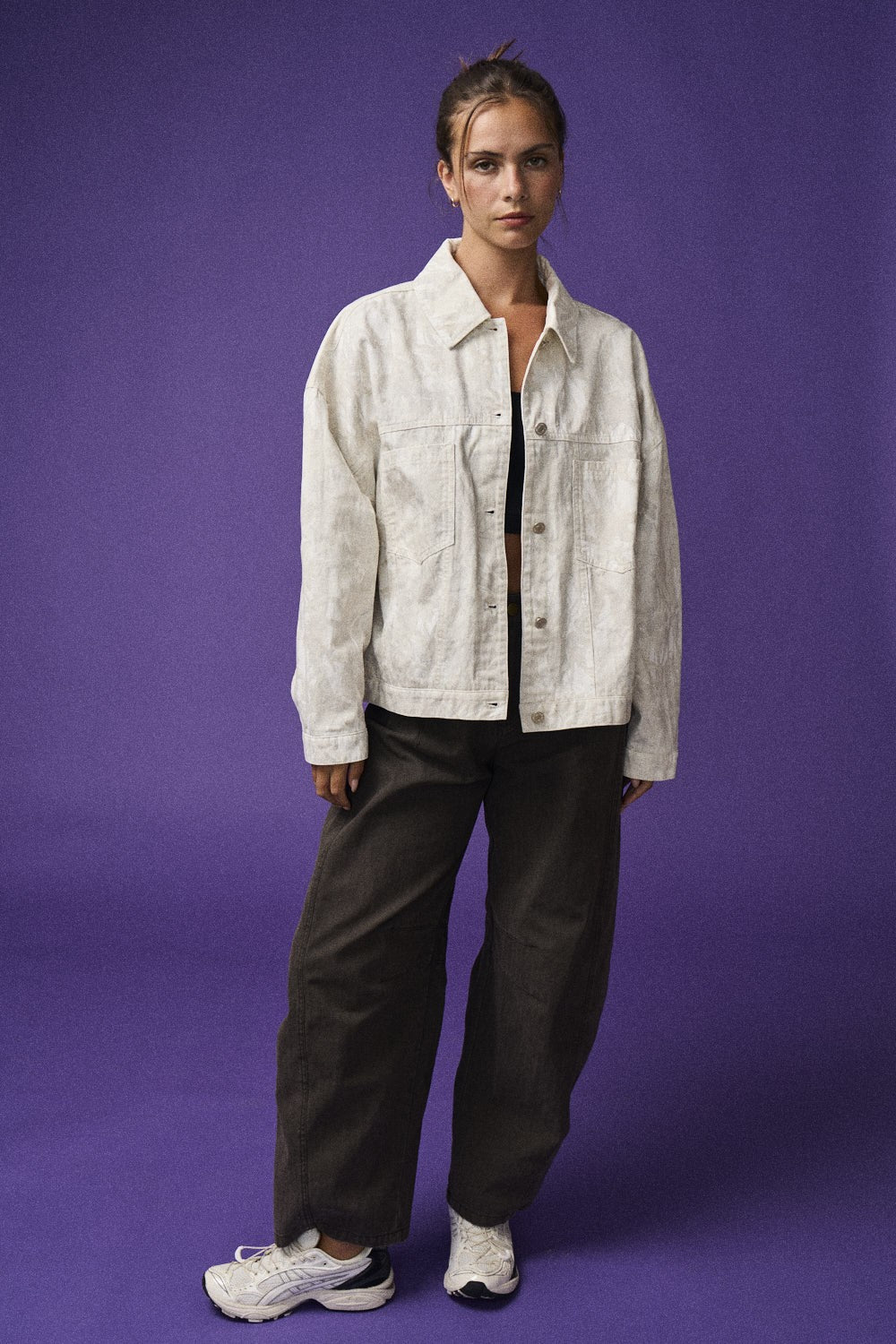  Natalie Nature Print Jacket, Camo