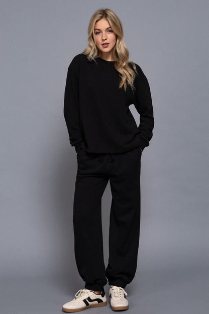  Allysa Soft Knit Top, Black