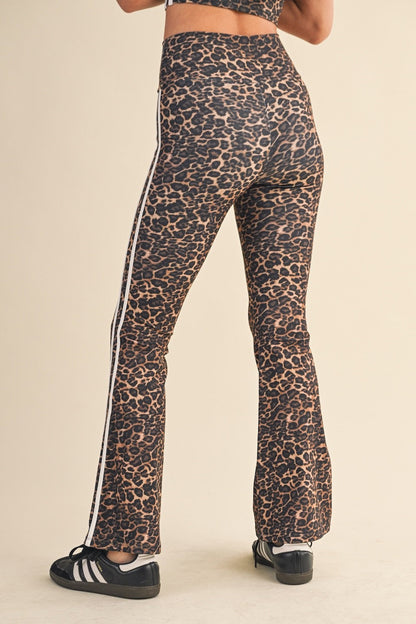  Layla Printed Flare Pant, Leopard