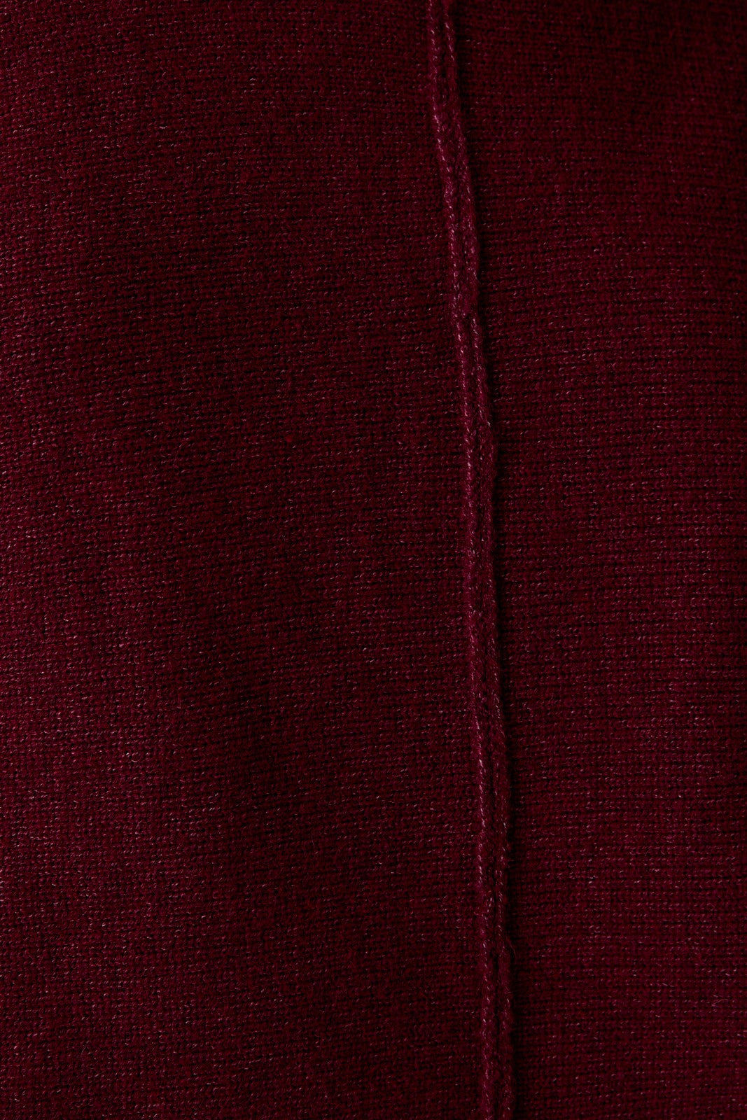  Emersyn Seam Front Sweater, Maroon