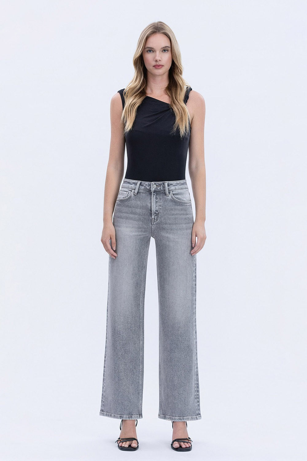  Remi High Rise Full Length Jeans, Heavenly