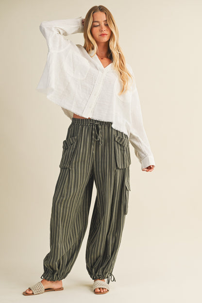  Cove Raw Edge Blouse, White