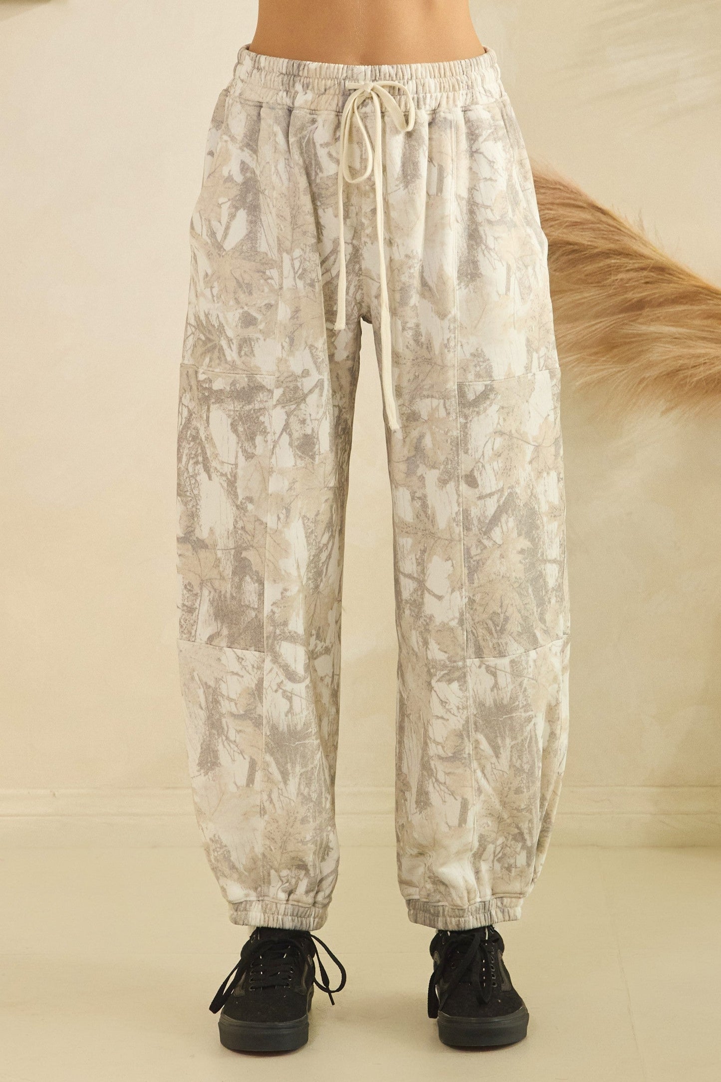  Bri French Terry Pants, Camo
