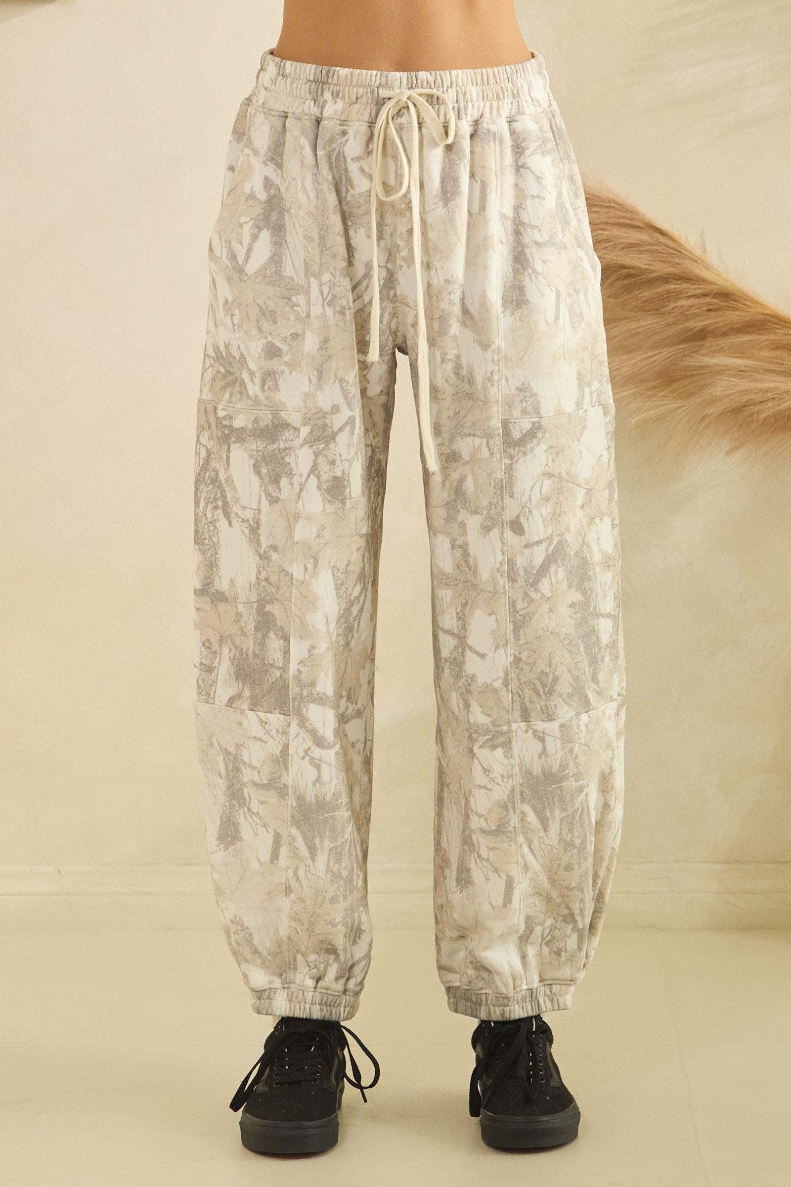  Bri French Terry Pants, Camo