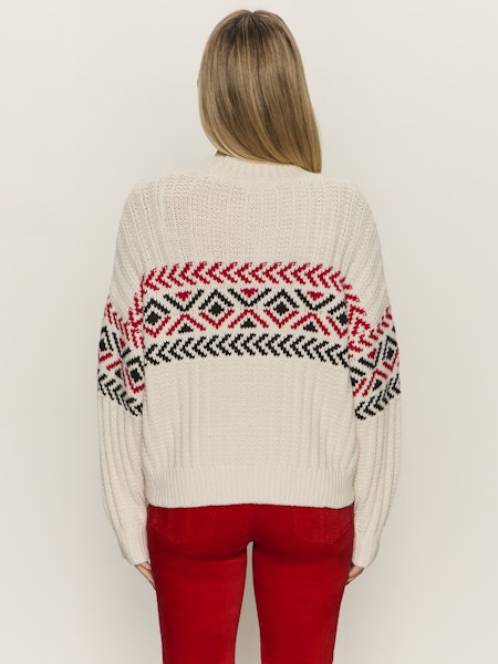  Send It Sweater, Chalk Multi | Sanctuary