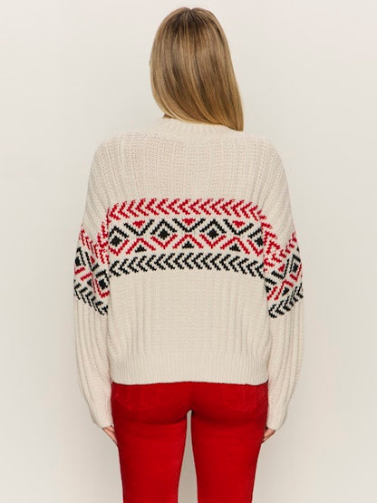  Send It Sweater, Chalk Multi | Sanctuary