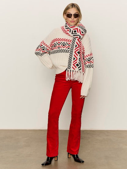  Send It Sweater, Chalk Multi | Sanctuary
