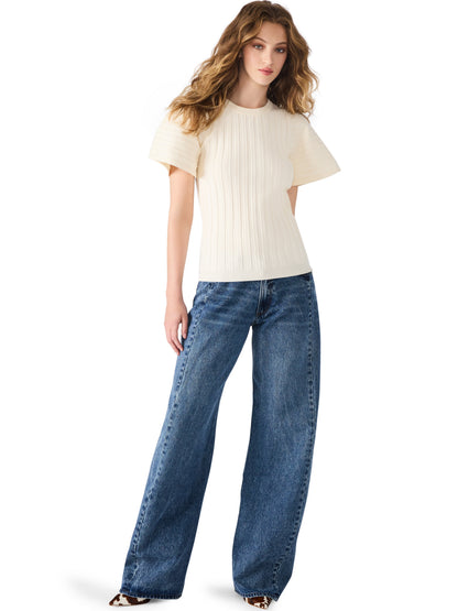  Allie Ribbed Sweater, Antique | Steve Madden