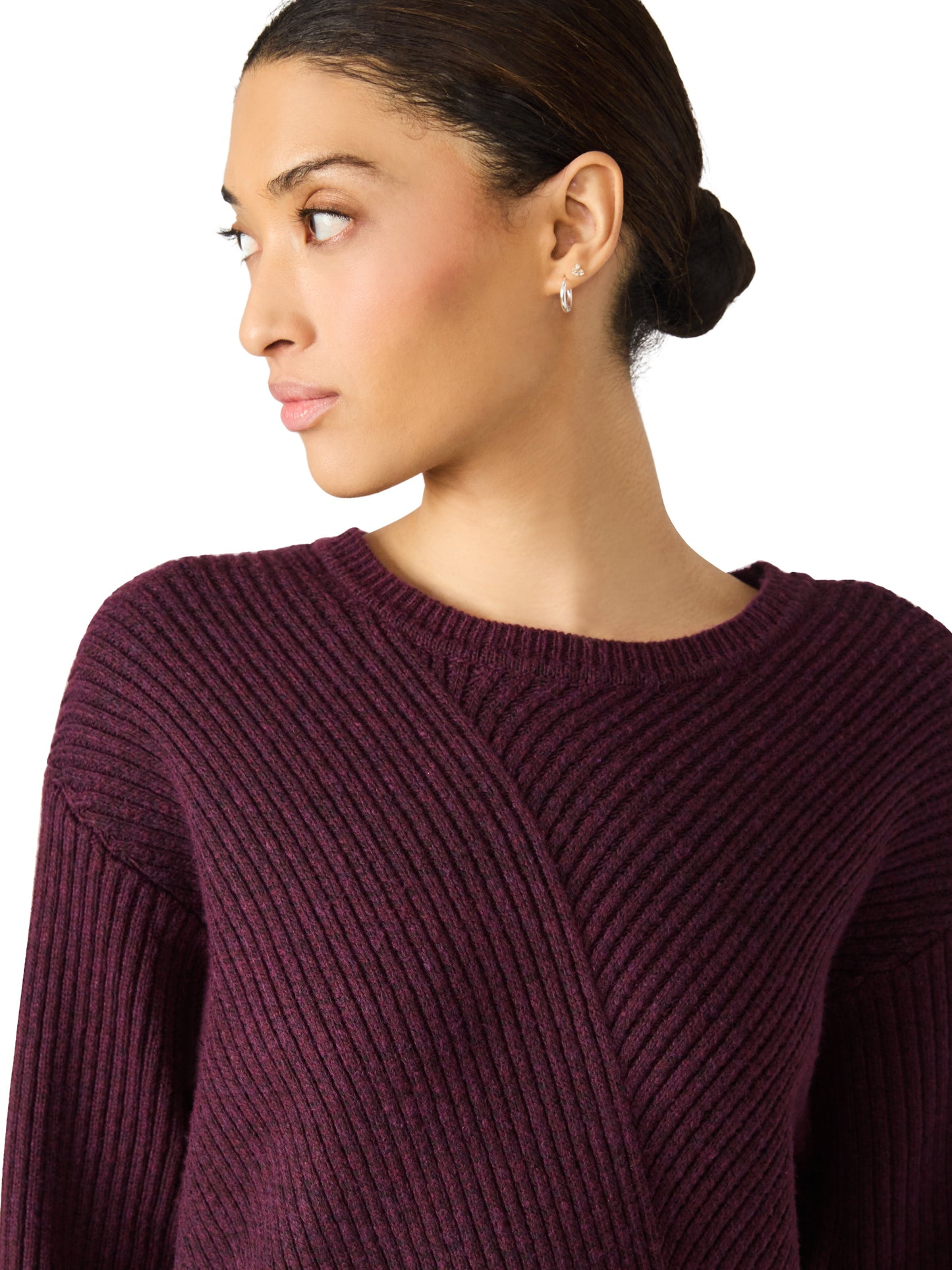  Abbie Sweater Dress, Beet | Steve Madden