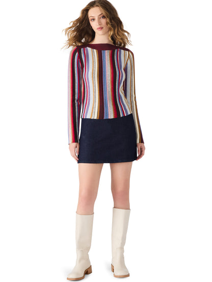  Cindi Mini Skirt, Amparo Blue | Steve Madden
