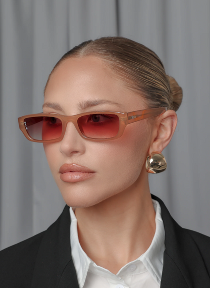  Mabel, Transparent Coffee/Brown | Otra