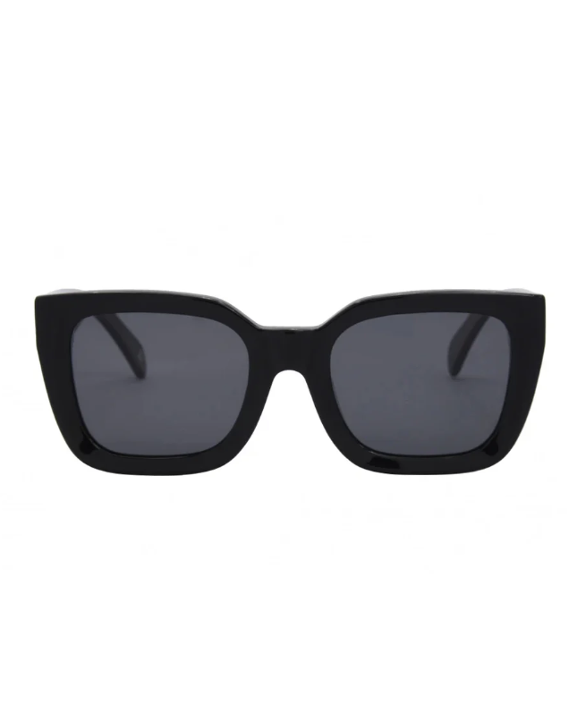  Alden Polarized Lens Sunglasses, Black/Smoke | I-SEA