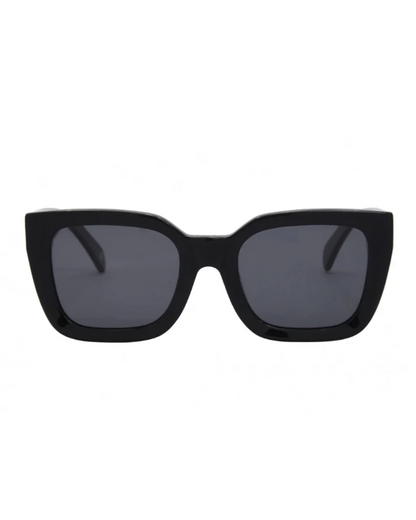  Alden Polarized Lens Sunglasses, Black/Smoke | I-SEA