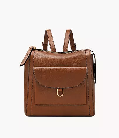  Parker Small Back Pack, Brown | FOSSIL
