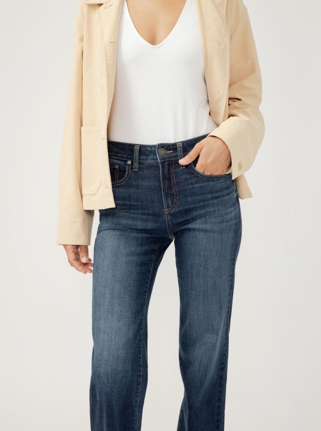  Avery Trouser Jean, Indigo | Silver Jeans Co