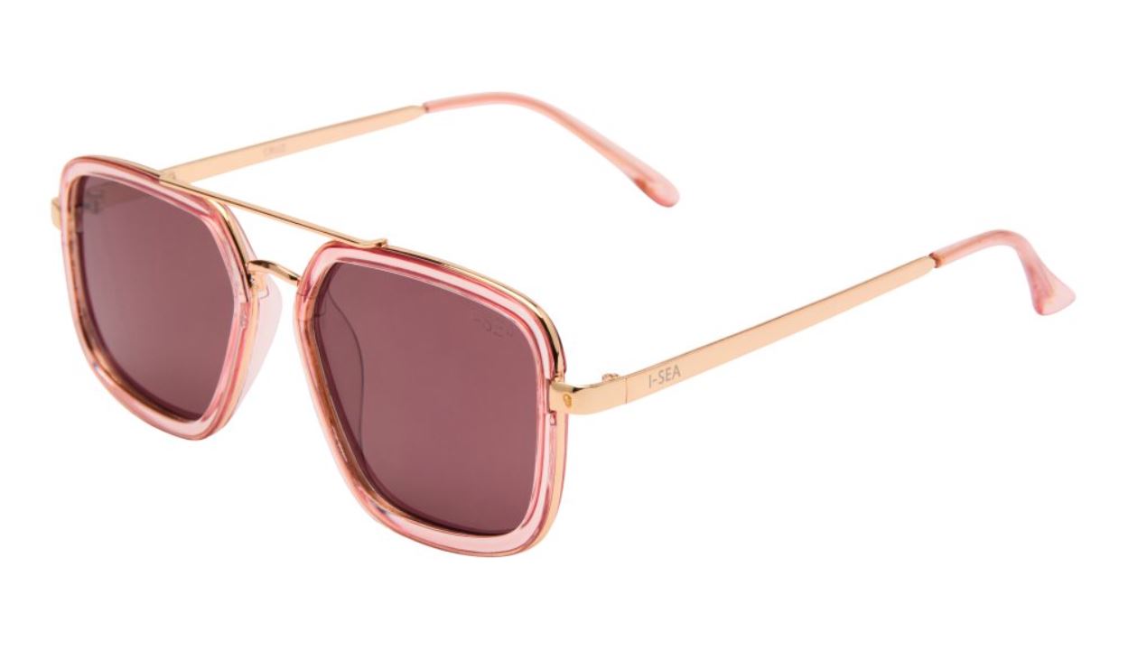  Cruz Polarized Sunglasses, Watermelon/Plum | I-SEA