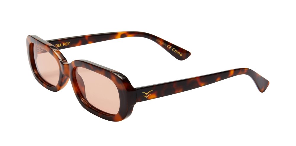 Del Rey Polarized Lens Sunglasses, Honey Tort/Peach | I-SEA