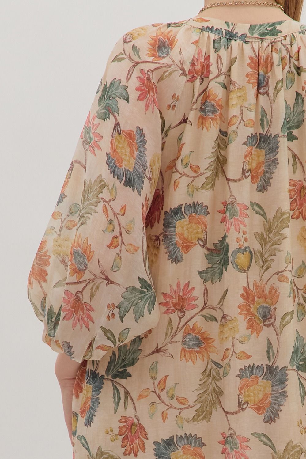  Kendra Midi Dress, Ecru