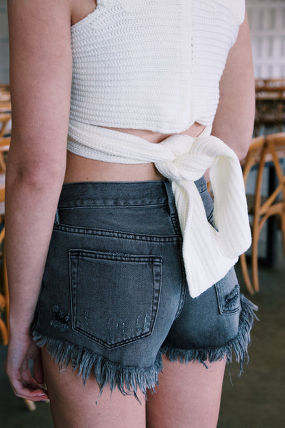  Kari Convertible Crop, Ivory