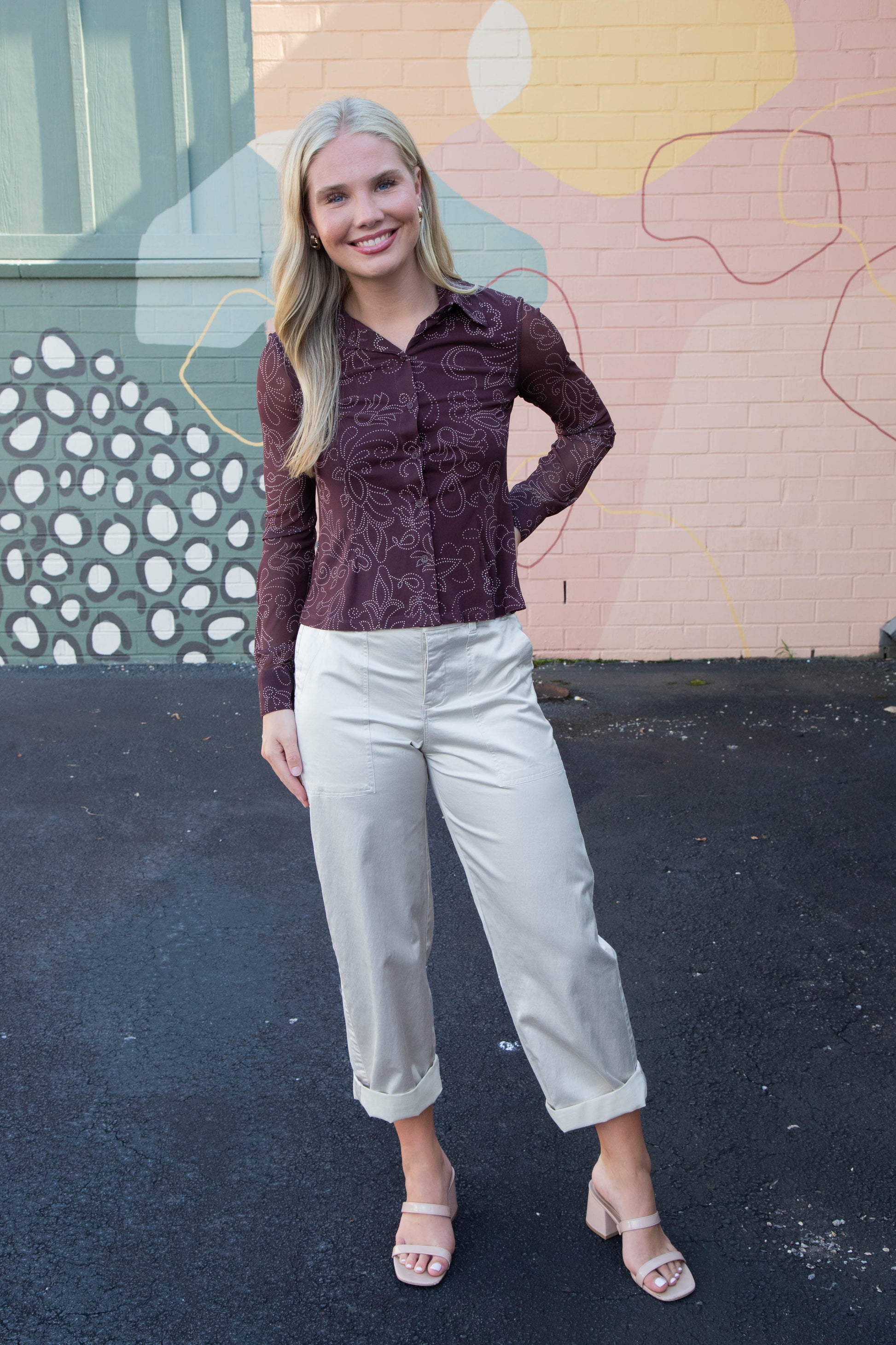  Sateen Tapered Pant, Mother Of Pearl | Sanctuary