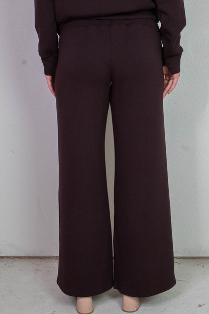  Airessentials Wide Leg Pant, Truffle Brown | SPANX