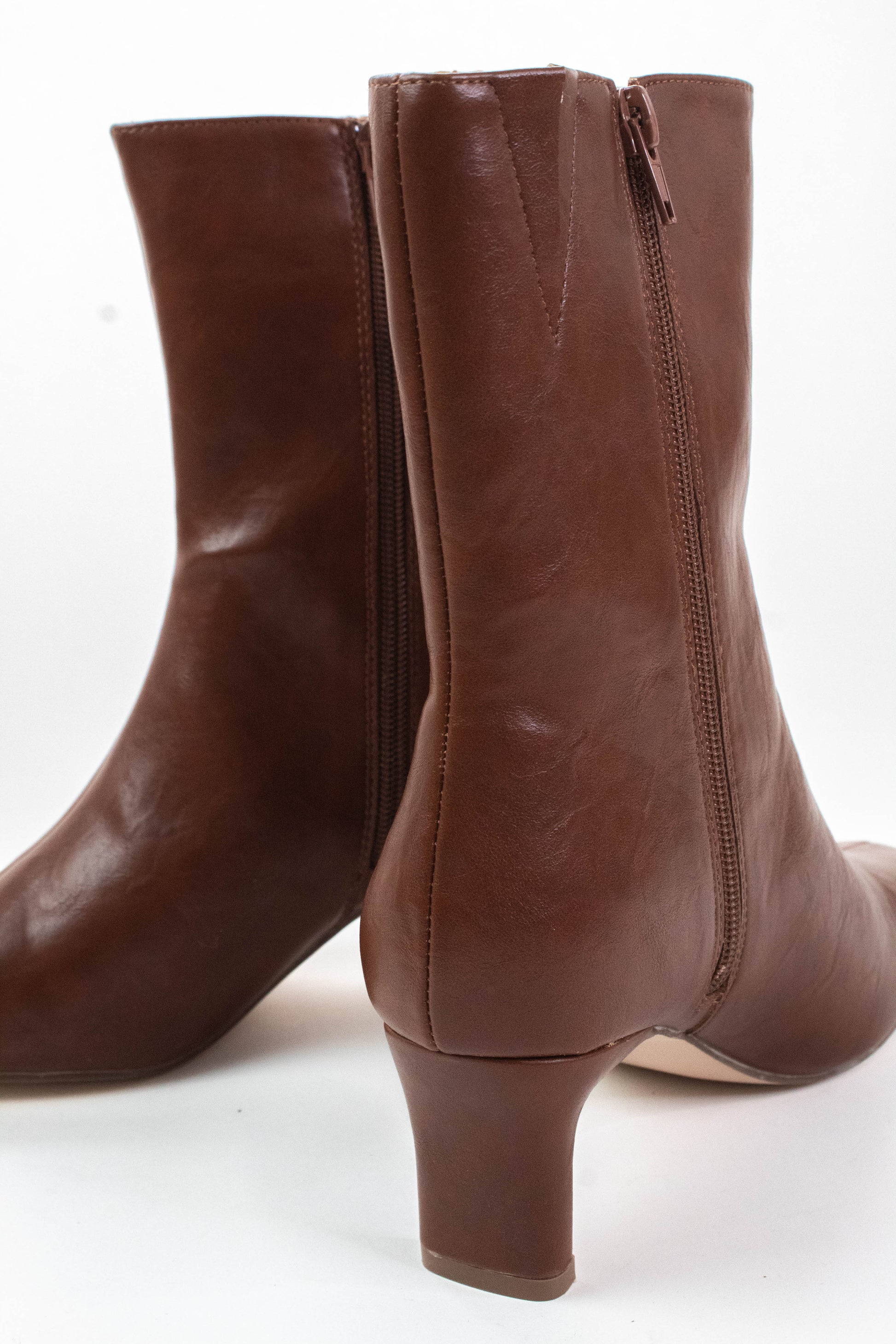  Adler Faux Leather Ankle Boot, Cognac | Beach By Matisse