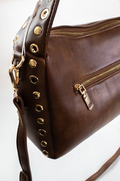  Jane Crossbody Bag, Cognac | Moda Luxe