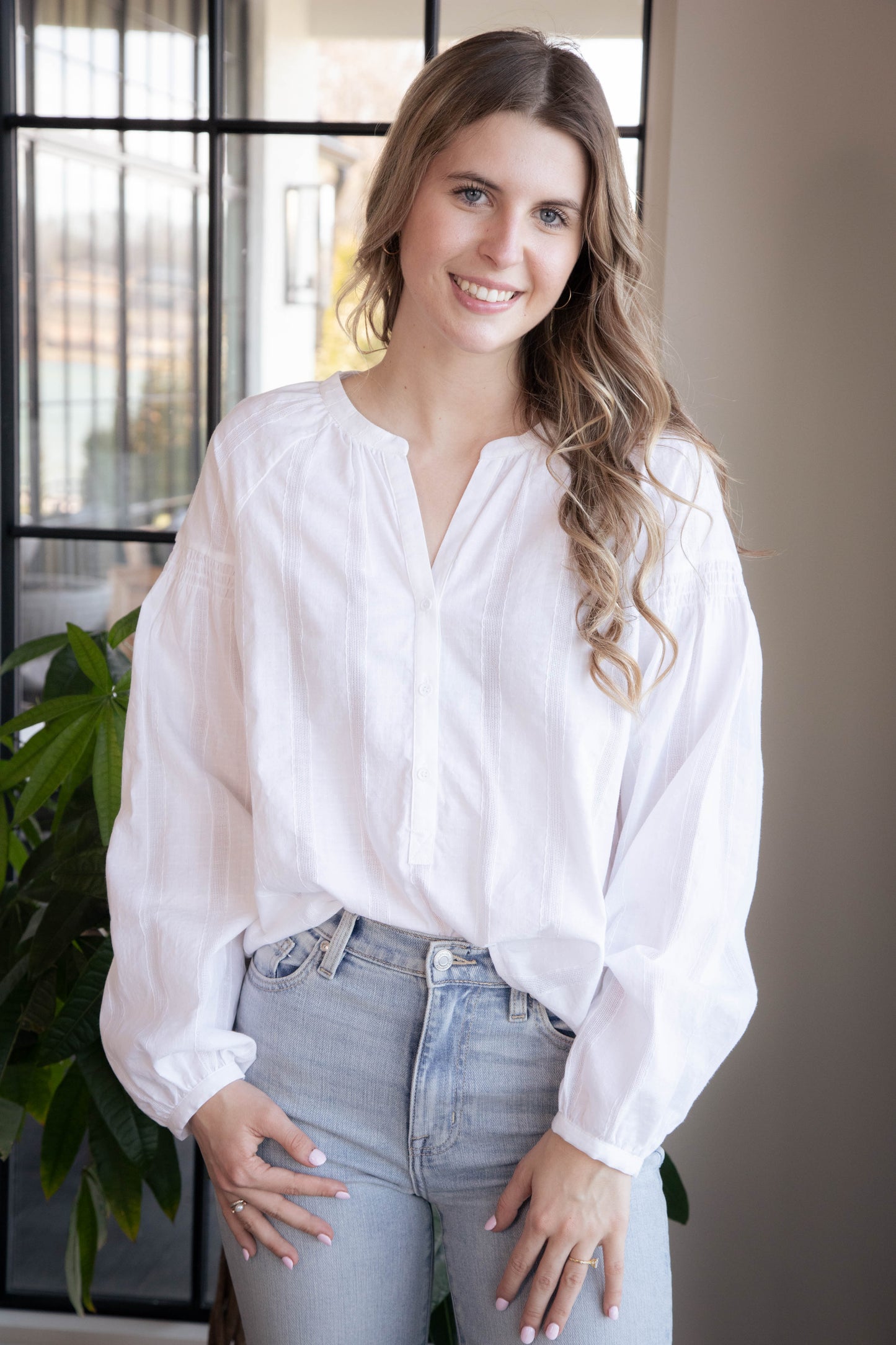  Sunday's Best Blouse, White | Sanctuary