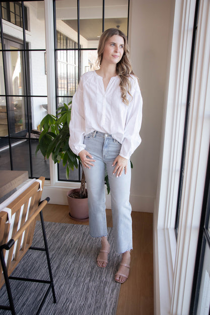  Sunday's Best Blouse, White | Sanctuary