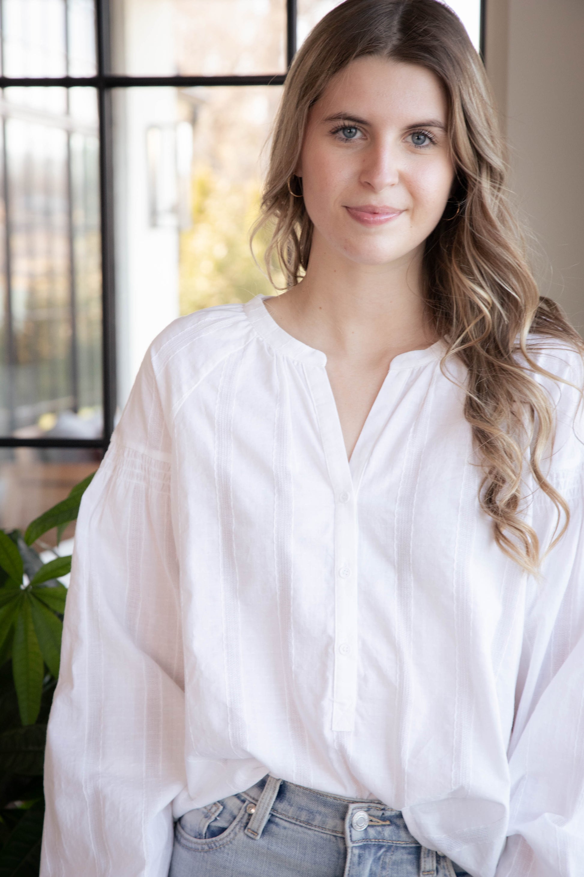  Sunday's Best Blouse, White | Sanctuary