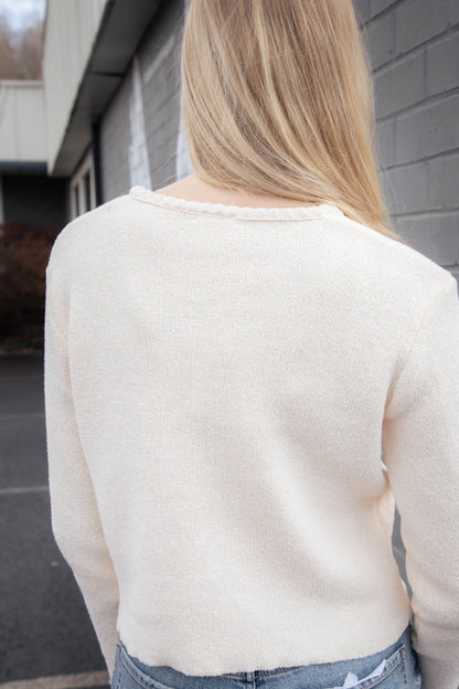  Annamarie Cardigan, Cream