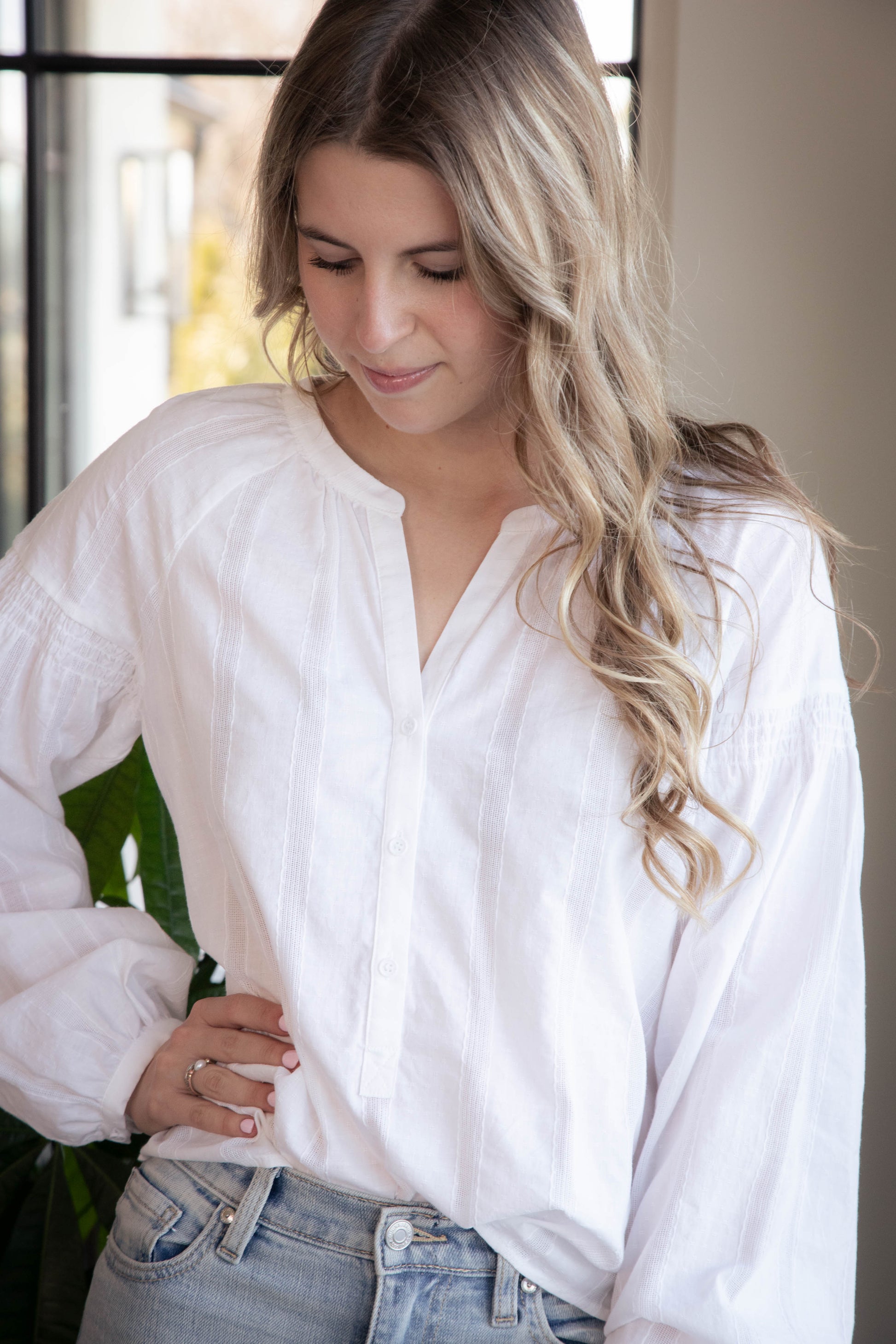  Sunday's Best Blouse, White | Sanctuary
