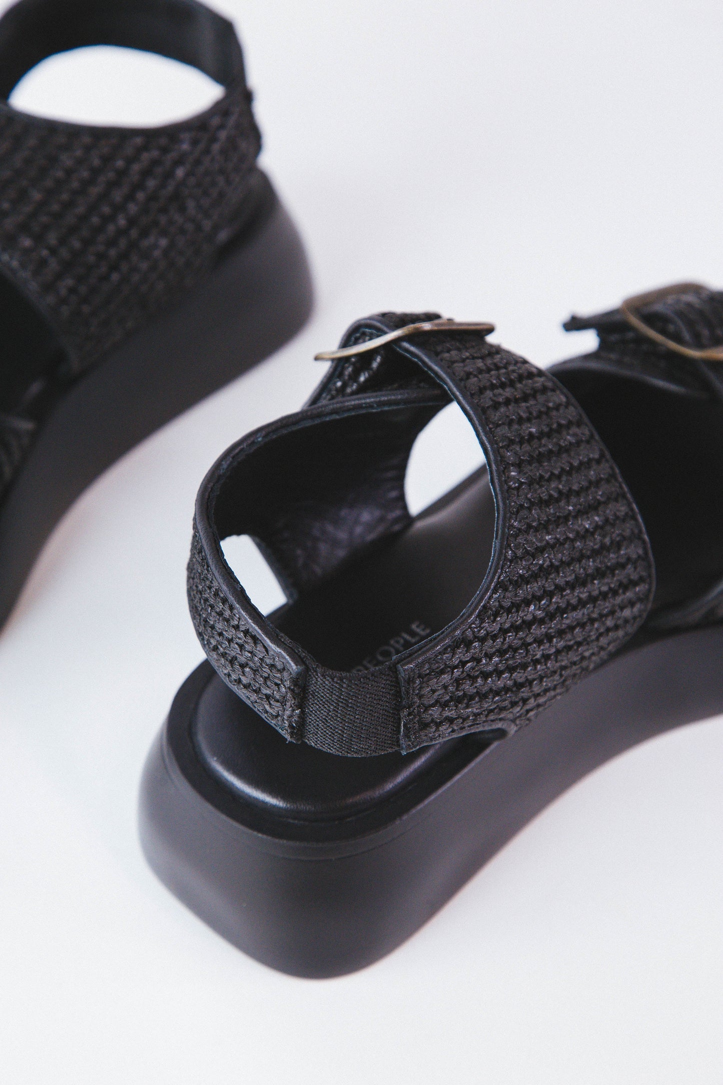 Mandi Weave Sandal, Black | Free People