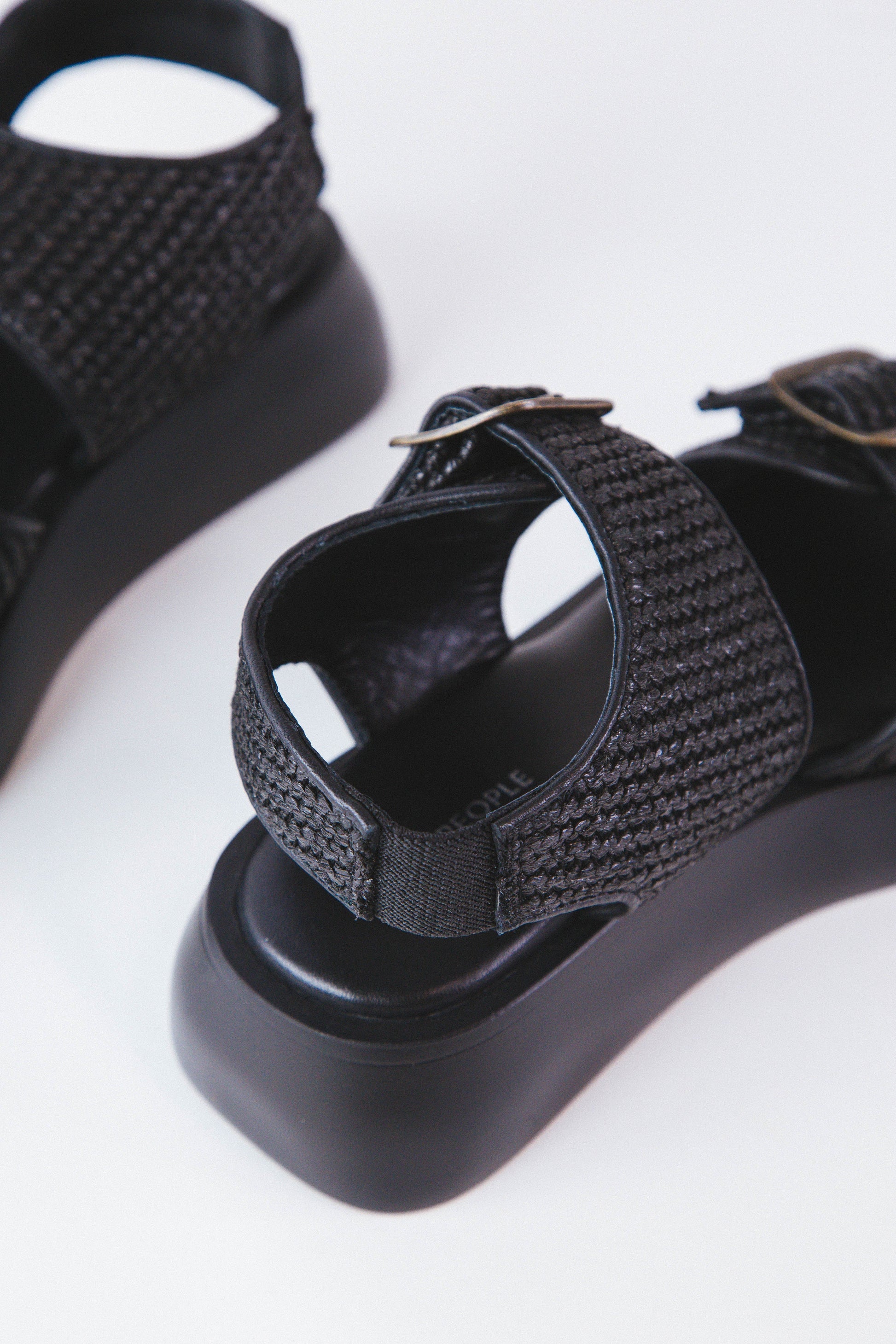  Mandi Weave Sandal, Black | Free People