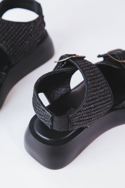  Mandi Weave Sandal, Black | Free People