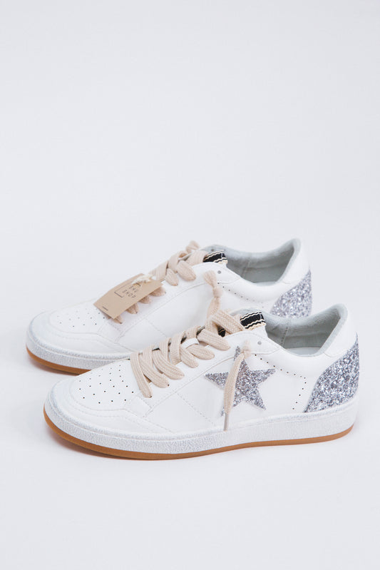  Paz Retro Sneaker, White | SHUSHOP
