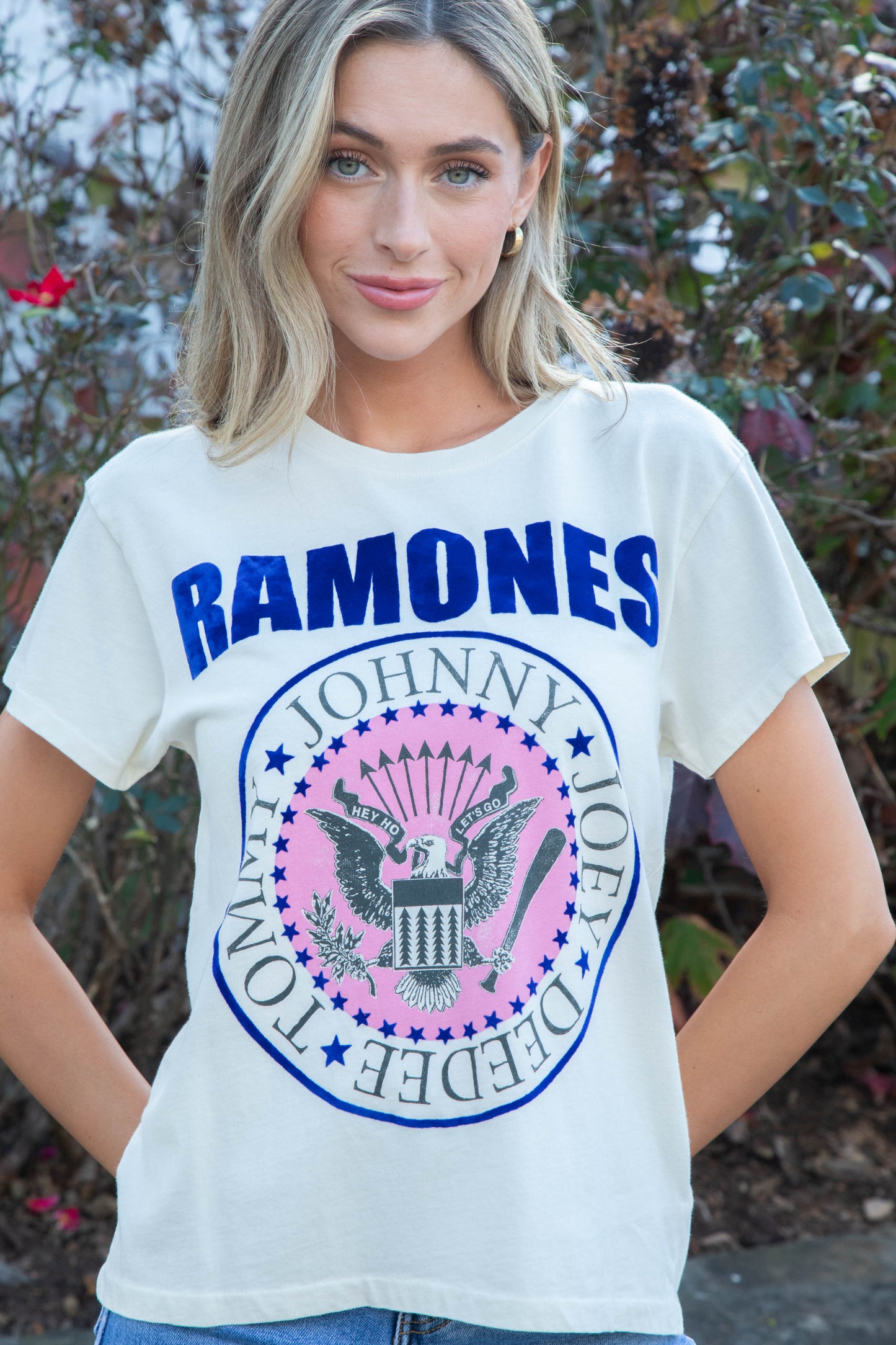  Ramones Classic Seal Tour Tee, Stone Vintage | Daydreamer