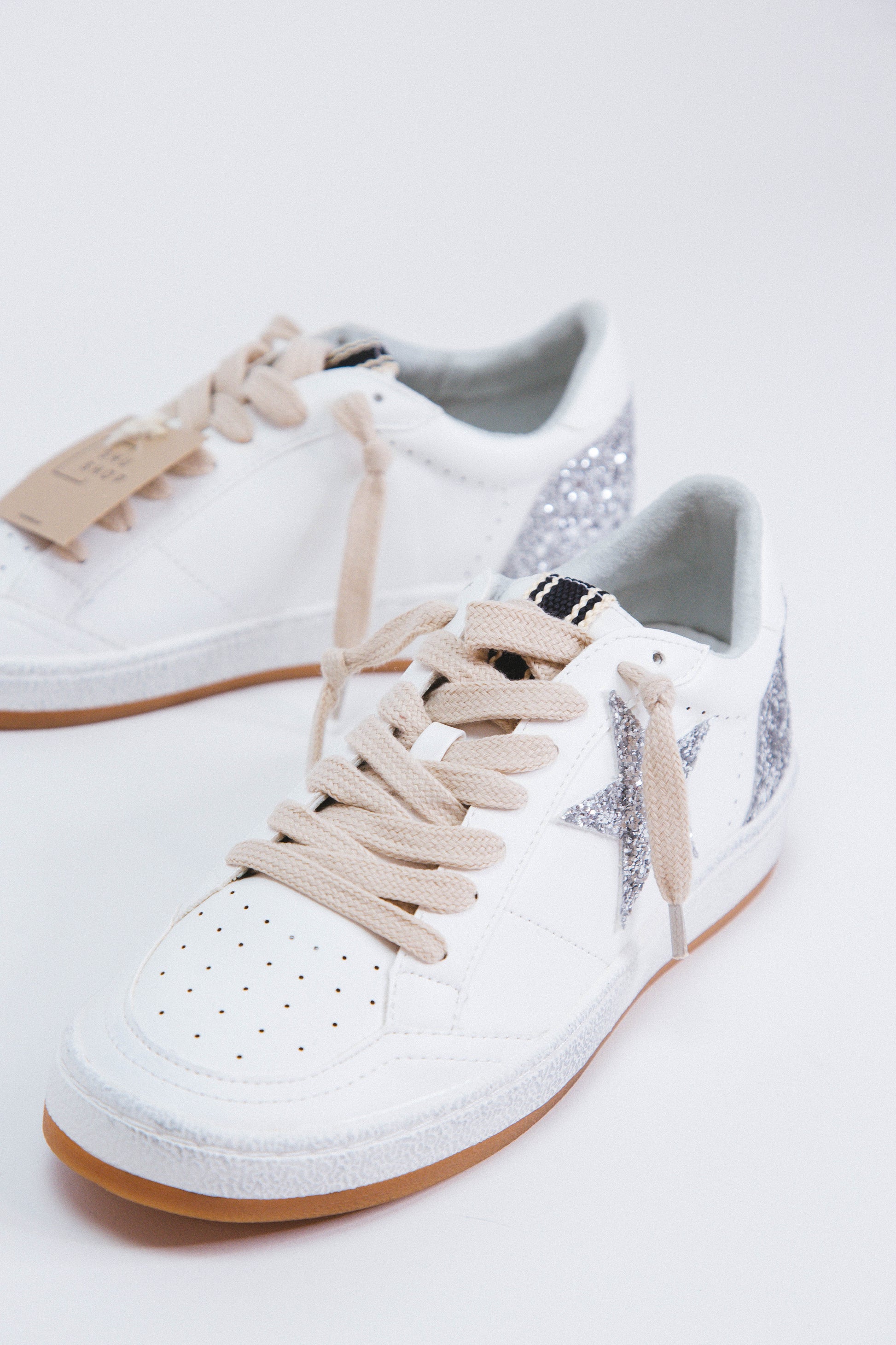  Paz Retro Sneaker, White | SHUSHOP