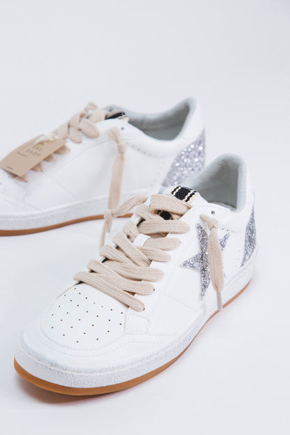  Paz Retro Sneaker, White | SHUSHOP