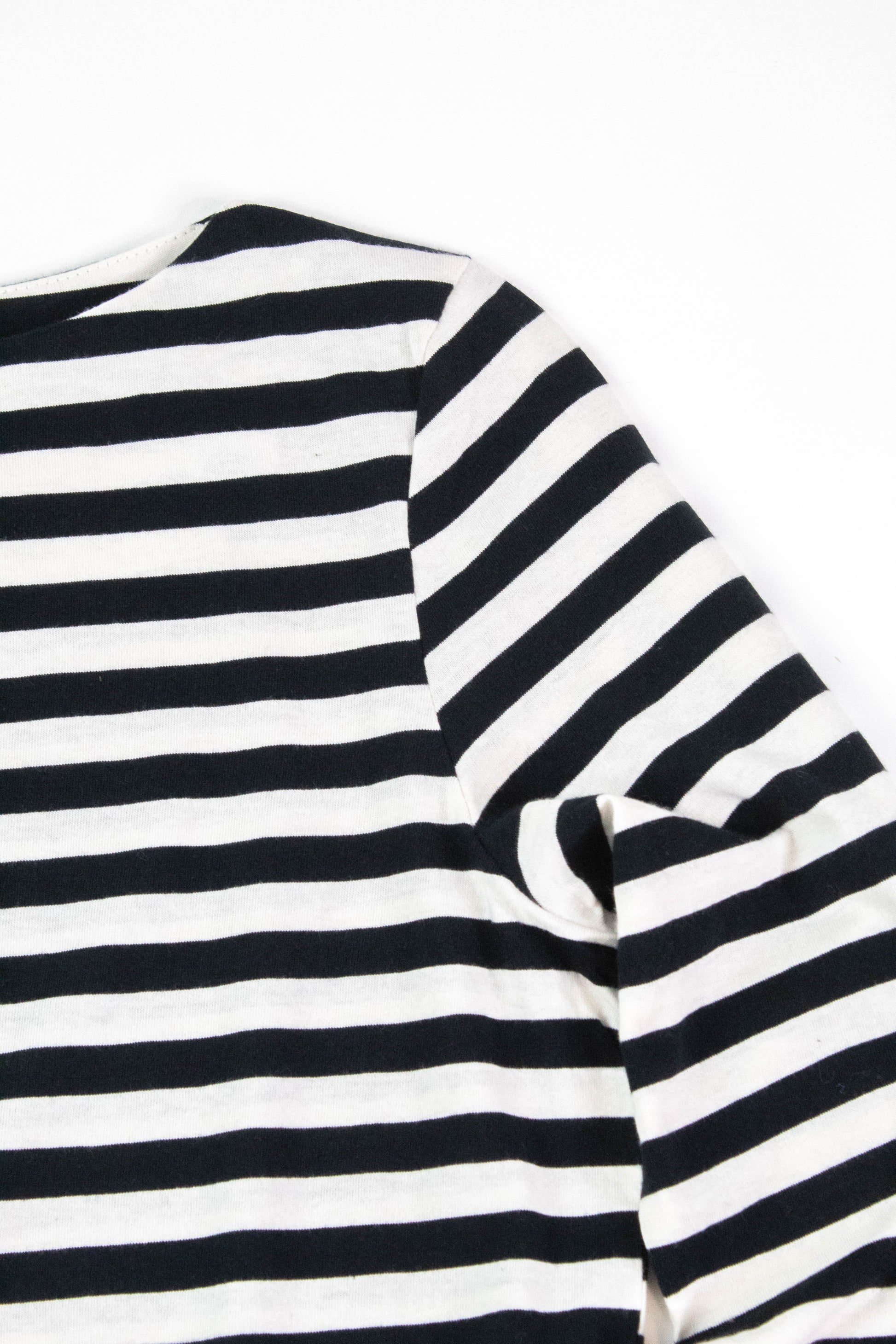  Bethel Boatneck Tee, Light Oat/Black Stripe | Sanctuary