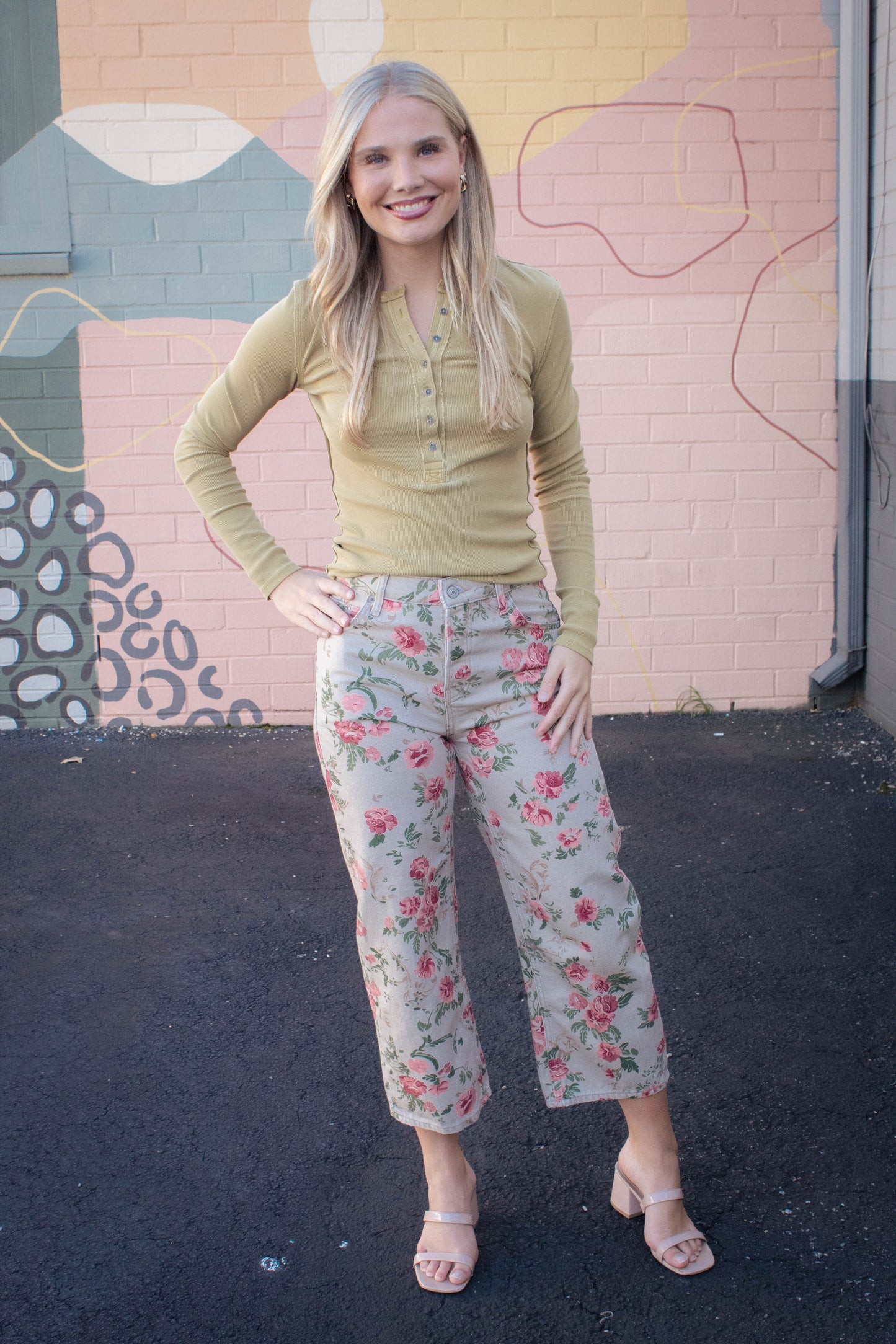  Deep Trance Printed Pant, Wallpaper Floral | Free People