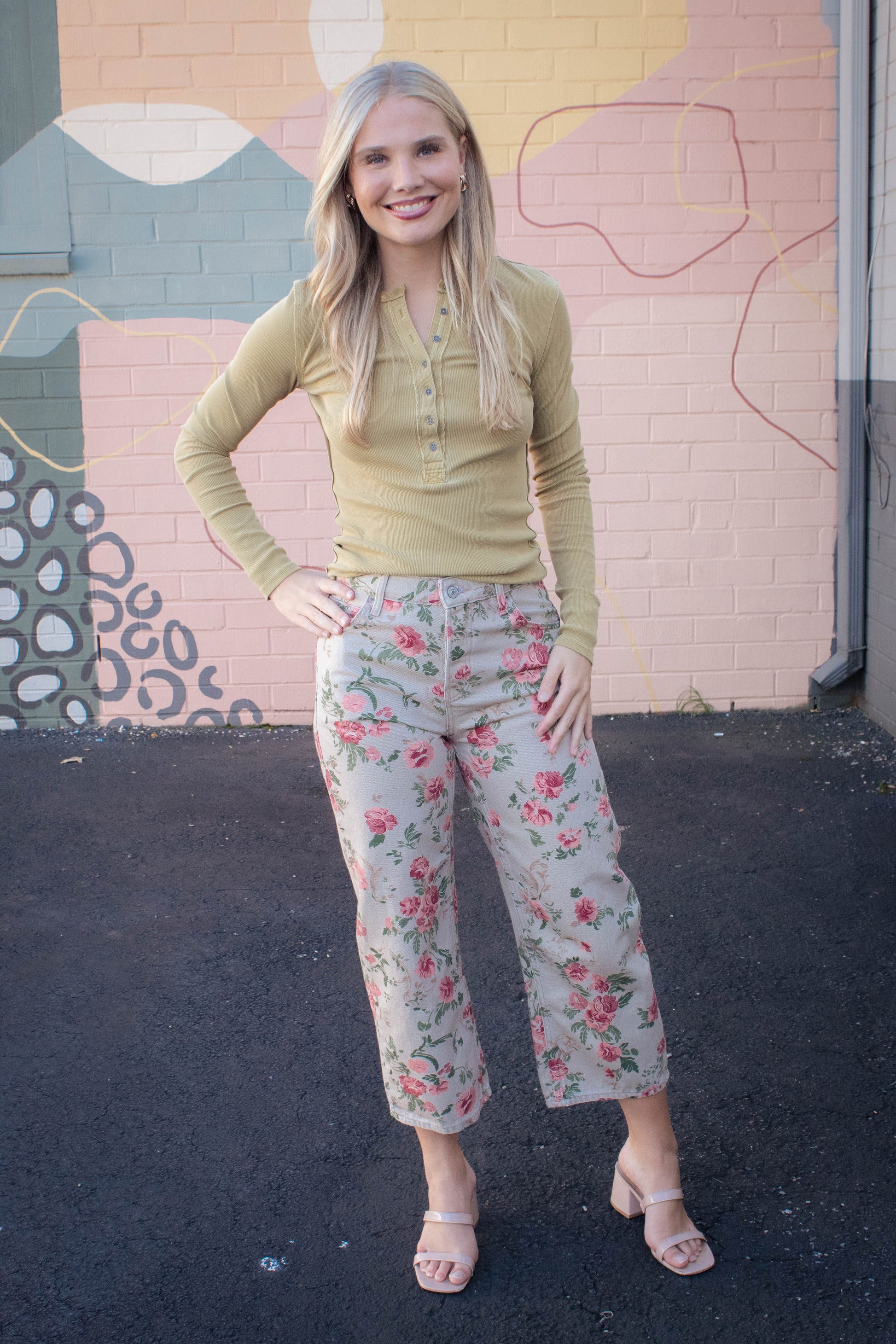 Deep Trance Printed Pant, Wallpaper Floral | Free People