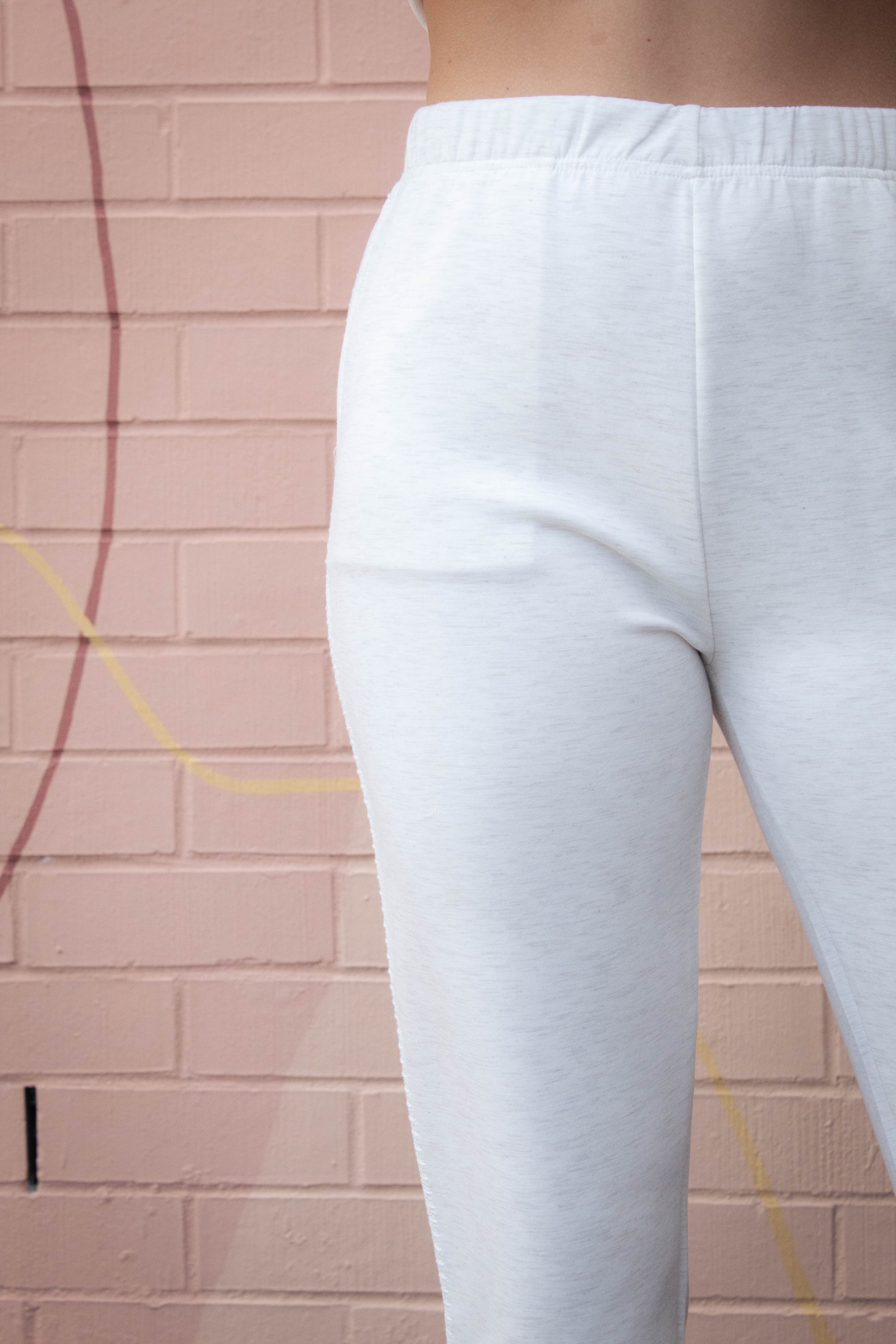  Josie Pull On Jogger, Ivory Melange | RD Style