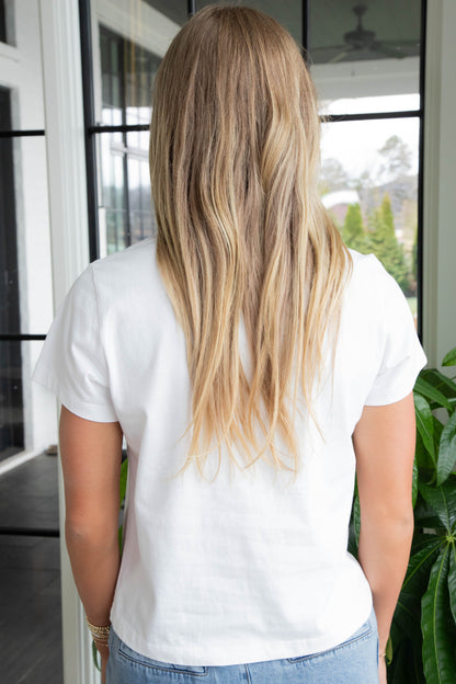  Rosehead Tee, White | Sanctuary