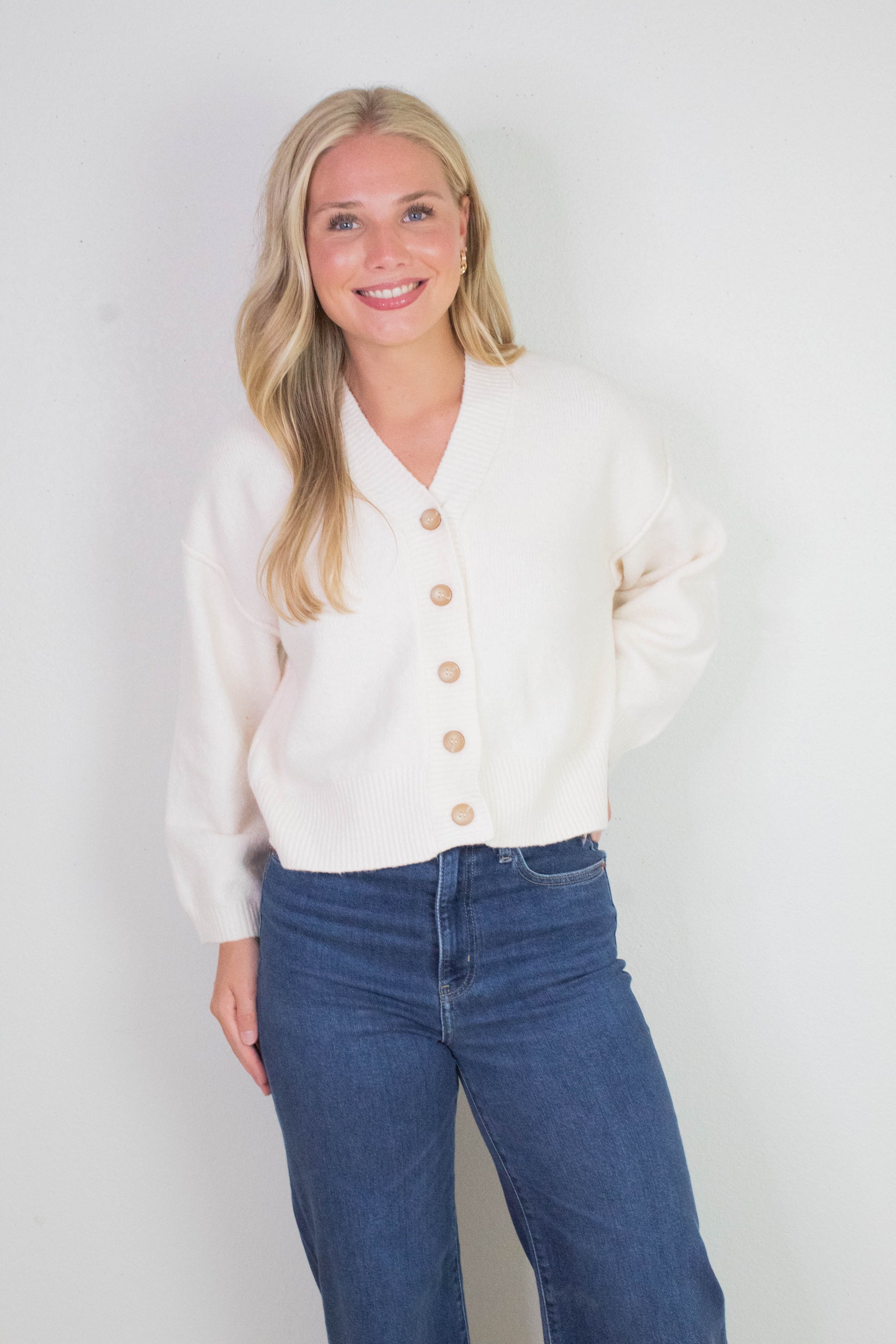  Far Out High Rise Wide Leg Jeans, Waterfall | Daze