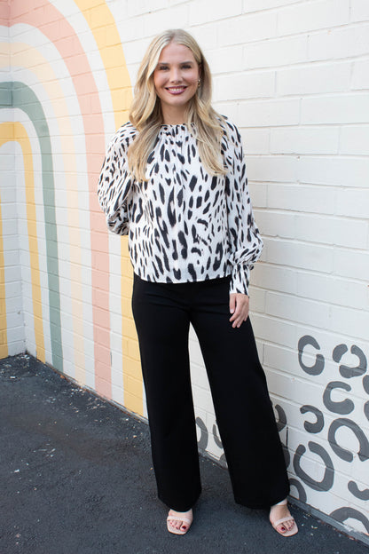  Runway Ponte Trouser, Black | Sanctuary