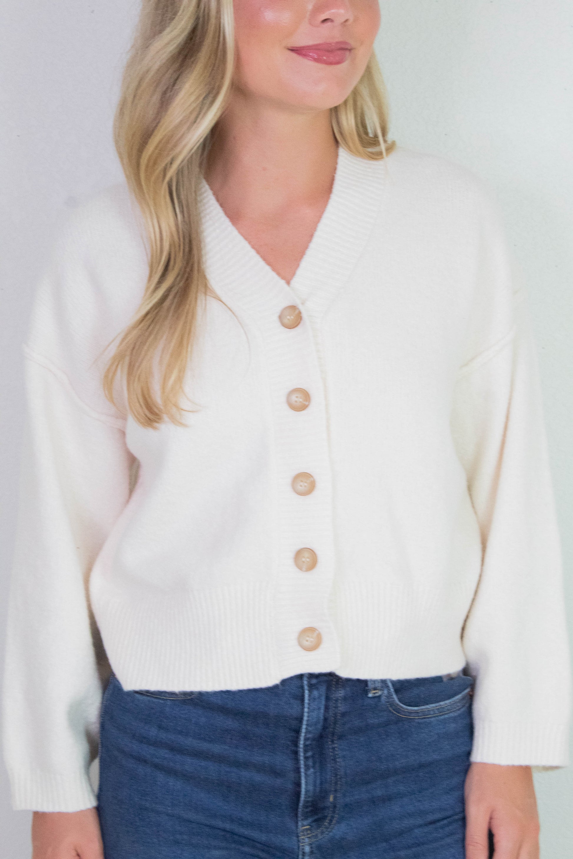  Cool Of The Night Cardi, Ivory | Free People